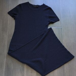 Jenni Kayne Wool Ribbed Knit Dress